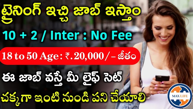Max Life Work from Home Jobs Recruitment | Latest Jobs 2023