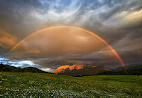 Rainbow Sky - Photo by Zdeněk Macháček on Unsplash