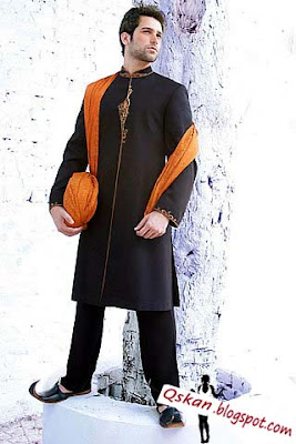 New Sherwani Styles_Pakistani Men Fashion