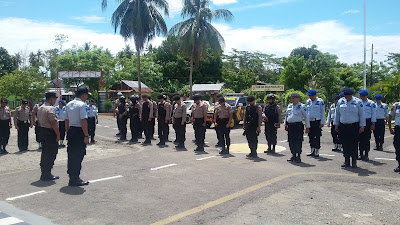 Mendadak, Polres Pinrang Bersama Tim Rutan Pinrang Gelar Razia Di Blok Hunian Rutan