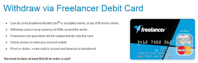 Learn Freelancing: Freelancer Debit Card