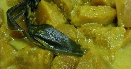 Dari Dapur MaDiHaA: Gulai Lemak Cili Padi Labu Kuning