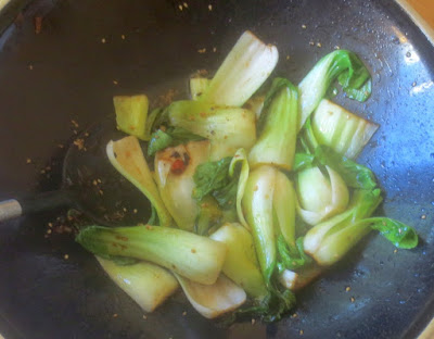 Pak Choi mit Sesam