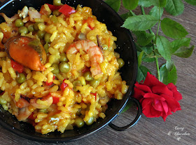 Arroz marinero (paella a nuestro estilo) – Seafood rice 