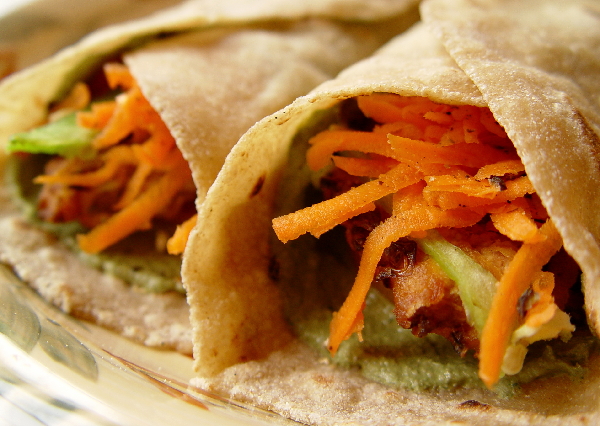 Pecan Pesto Cabbage Patty Wraps