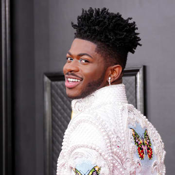 Lil Nas X Shows up at Grammy award in Angelic Look, Becomes the most talked about