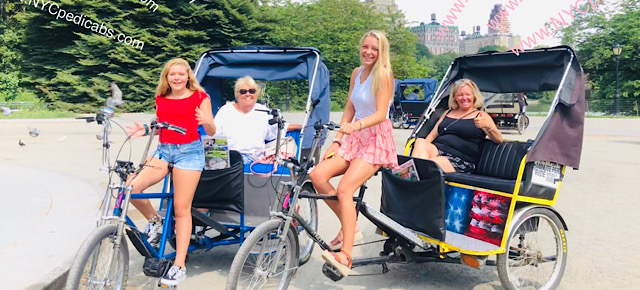 Pedicab Tour at Central Park Tours