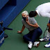 Αποβλήθηκε από το US Open ο Τζόκοβιτς επειδή χτύπησε την επόπτρια γραμμής με μπαλάκι! (vids)