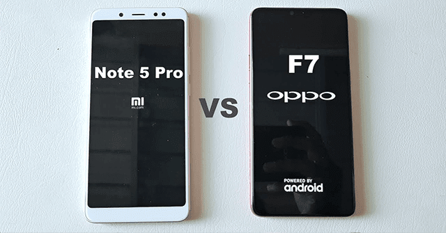 هل أشتري oppo F7 ام Xiaomi note 5 pro - من الأقوى ؟ 