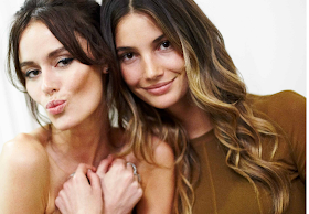 Lily Aldridge Ombre Hair Color