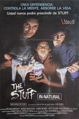 The stuff in-natural, Larry Cohen, Michael Moriarty