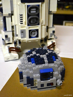 lego r2d2 - but the detailing is amazing... and a little bit involved