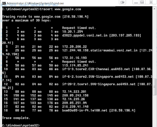 tracert