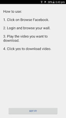 Cara Download Video di FB