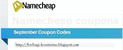 Kupon Codes Namecheap September 2013