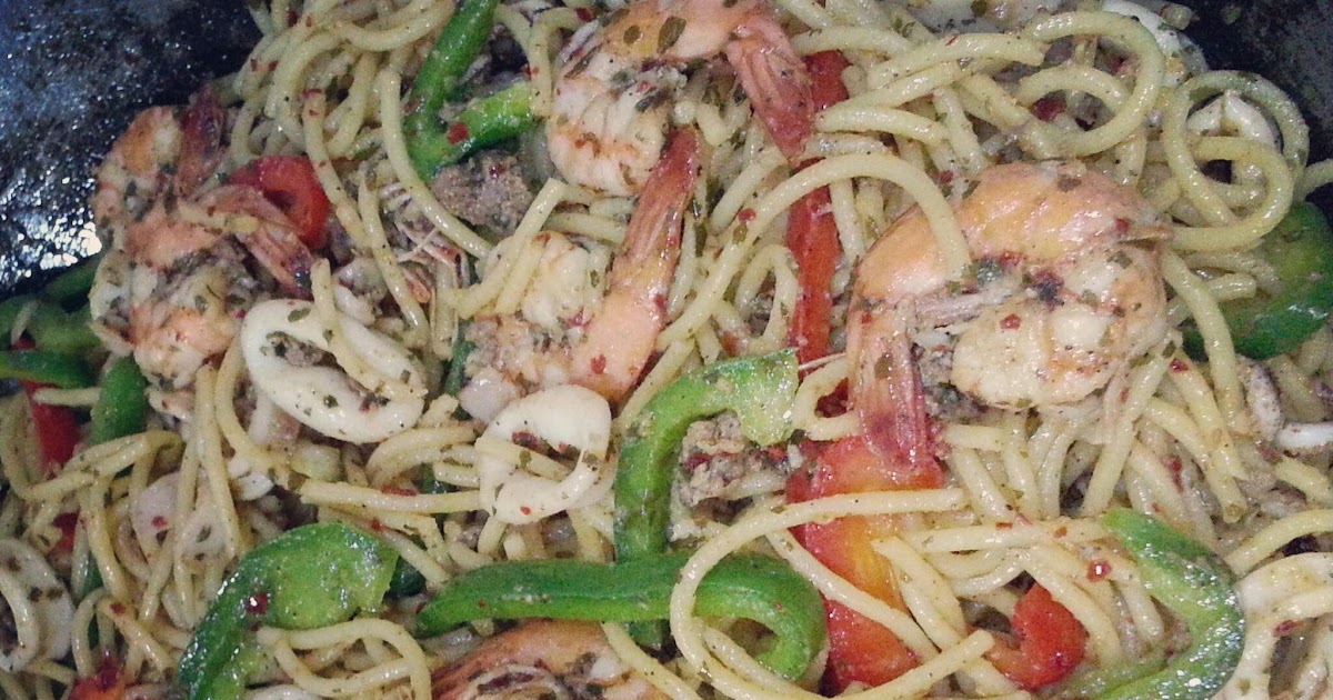 Resepi Spaghetti Aglio E Olio Ayam - Surat Rasmi H