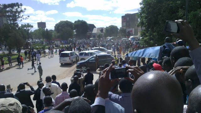 Audience au parquet de Lubumbashi