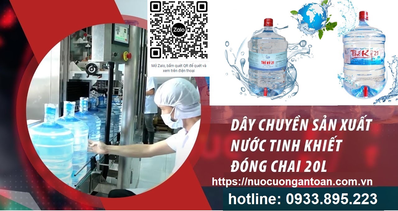 Nước uống Bình 20 lít