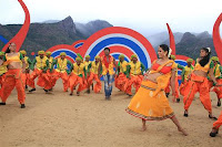 Varalakshmi Spicy Navel still Madha Gaja Raja Song