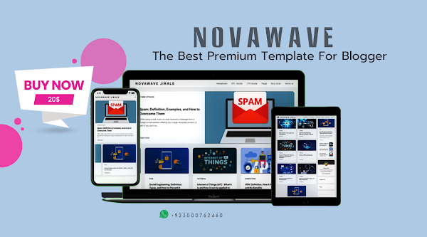 NovaWave The Best Premium Blogger Template For Blogger