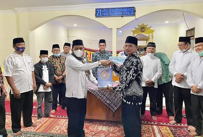 Safari Ramadhan, Wabup Rahmang Bersama Ronbongan  Kunjungi Mesjid Nurul Huda Lembah Talang Koto Tinggi