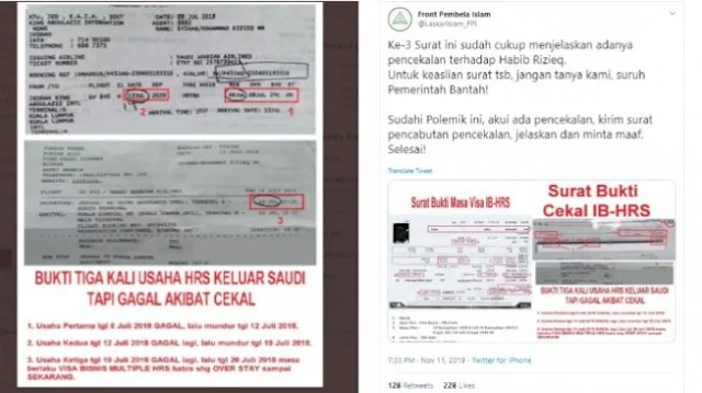 Habib Rizieq Dicekal, Ditjen Imigrasi Akan Bongkar Semua Faktanya