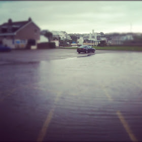Flooding in Newquay, Cornwall