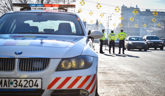 Poliția Rutieră a dat iama, aseară, în vitezomani și șoferii băuți. Amenzi de 56 mii lei și 28 de permise reținute