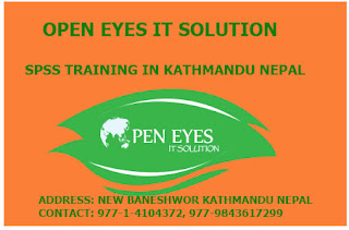 SPSS Training in Kathmandu Nepal