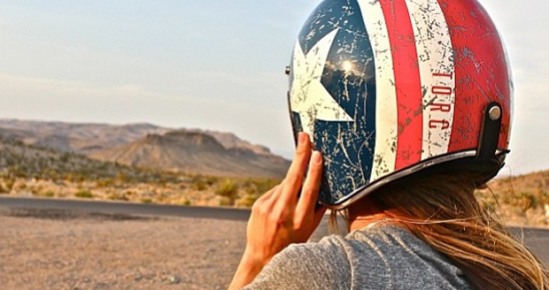 Rebel Star Harley Motorcycle Helmet