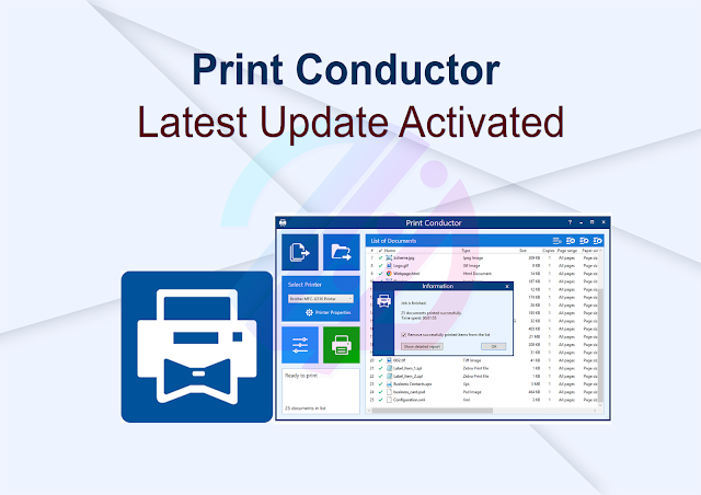 Print Conductor Latest Update Activated