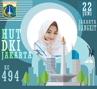 50 Link Twibbon HUT DKI Jakarta 2021 yang Ke 494