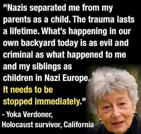 Holocaust Survivor Quote in response to family separation 