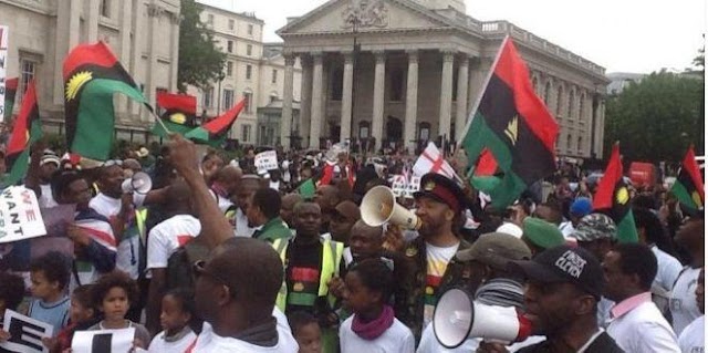 Pro-Biafra Protest March Over Nnamdi Kanu Rocks London