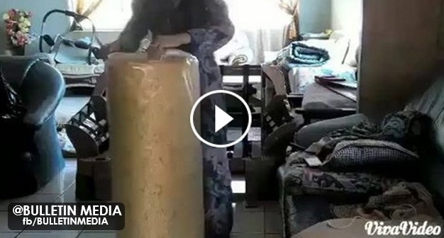 VIDEO: Apabila Gadis Ayu Dari Sarawak Ini Baiki Sofa Ibunya Sendiri, Hasilnya Amat Menakjubkan