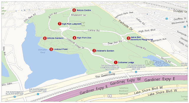 Click to view large image of High Park map