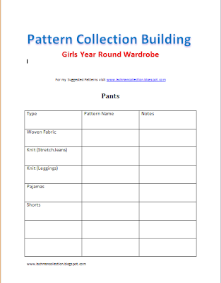 Free Printable from www.lachmancollection.blogspot.com to help you build the pattern collection of your dreams!