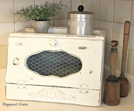 Thrift Shop Breadbox Makeover