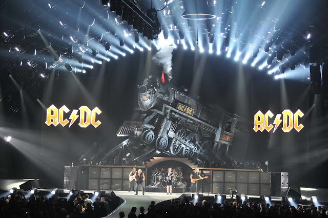 Ac/Dc escenario gira Black Ice