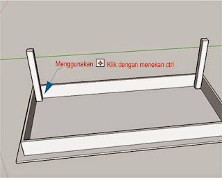 Menggunakan Tool Move