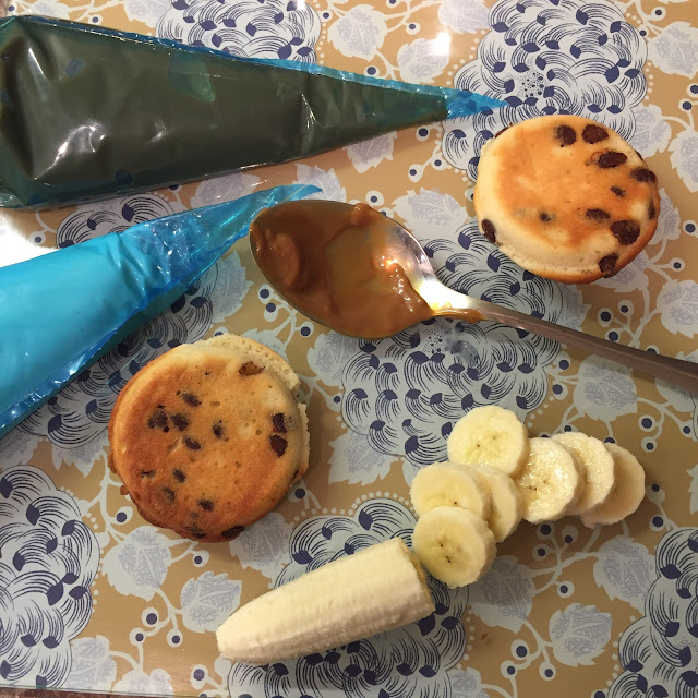 Assembling Banoffee Whoopie Pies