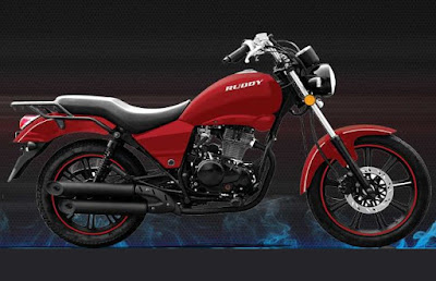 Eider Ruddy 150 Cruiser red edition HD Image Gallery