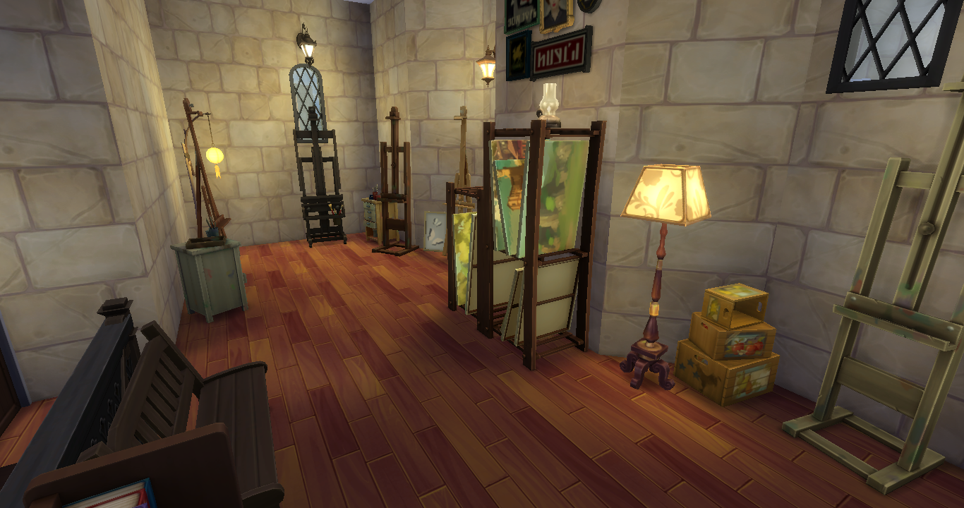 Hogwarts The Sims 4 ปราสาทฮอกวอตส์ The Sims 4