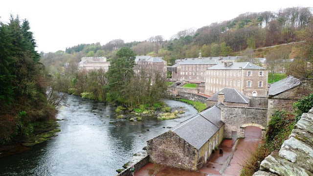 A Wonderful Family Day Out in Scotland at New Lanark World Heritage Site & The Falls of Clyde