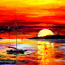 Sunset Painting