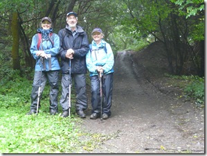 Still wearing that wet weather gear