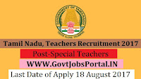 Tamil Nadu, Teachers Recruitment Board -1325 Special Teachers