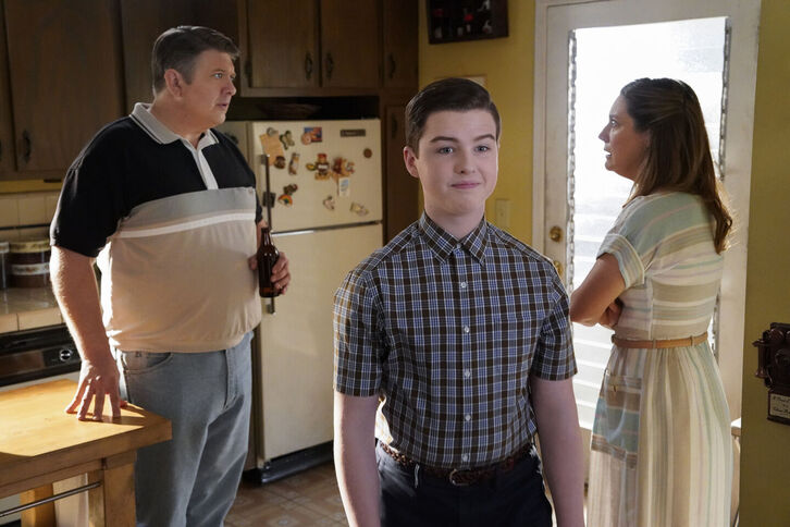 Young Sheldon - Episode 6.21 - A Romantic Getaway and a Germanic Meat-Based Diet + Episode 6.22 - A Tornado, a 10-Hour Flight and a Darn Fine Ring (Season Finale) - Promo, Sneak Peeks, Promotional Photos + Press Release 