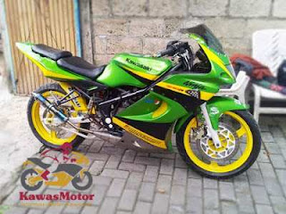 Gambar Modifikasi Motor Ninja RR 150 Terbaru Keren