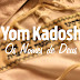 Os Nomes de Deus: Yom Kadosh